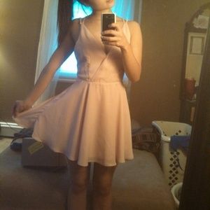 Pale pink dress