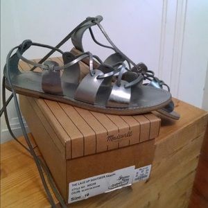Madewell Lace-up Sightseer Sandal