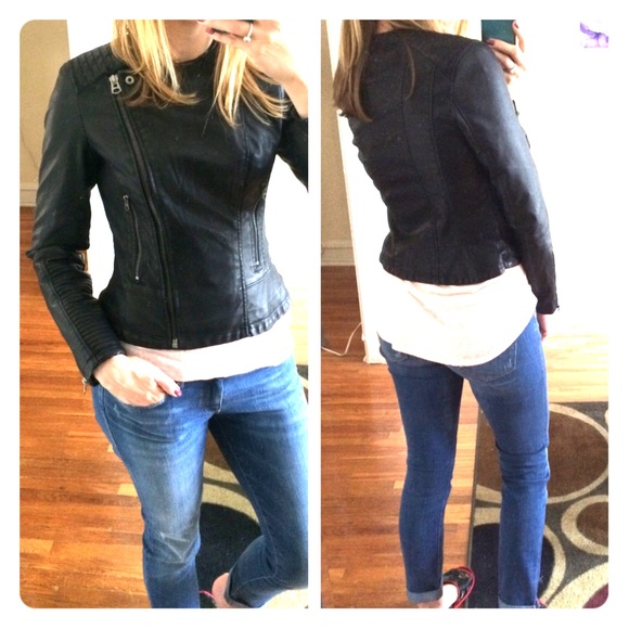 Topshop Jackets & Blazers - 🔥stylish TopShop faux leather jacket🔥