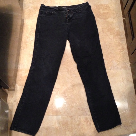 Faded Black Jeans