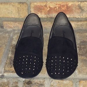 Spiked Black Slip on