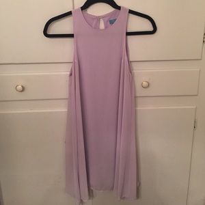 Lavender shift dress
