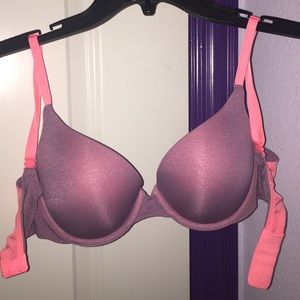 VICTORIA SECRET PADDED PERFECT COVERAGE BRA 32D