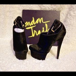 black London trash heels