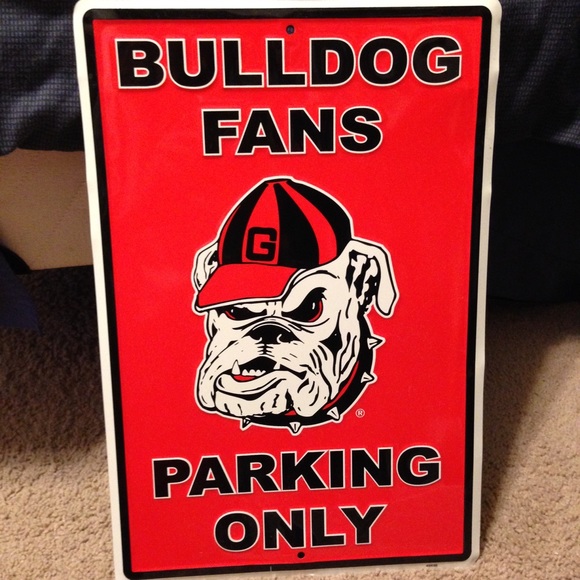 Georgia Bulldogs man cave sign