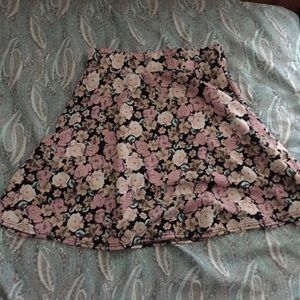 Charolette Russe Floral Skater Skirt
