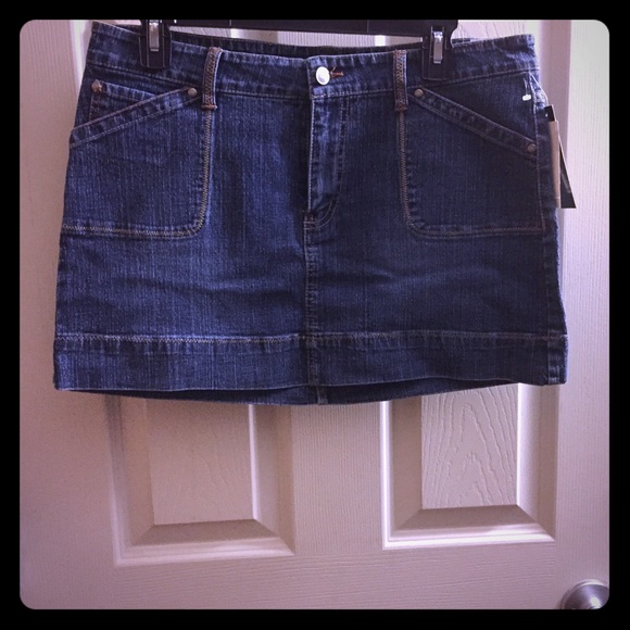 Fubu denim skirt