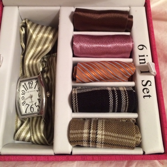 6 in 1 interchangeable watch.