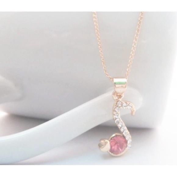 9k rose gold filled necklace. - Picture 3 of 3