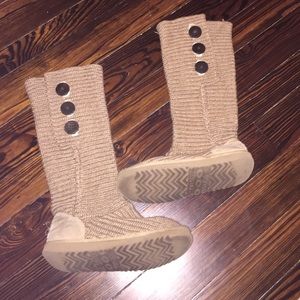 Chestnut Knit Ugg Boots
