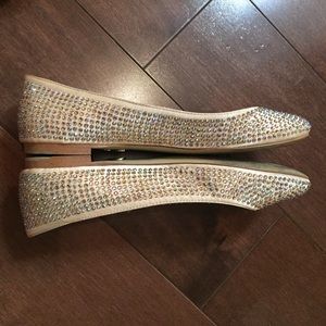 Steve Madden Diamond Studded Ballerina Flats