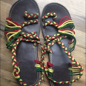Unique RASTA sandals