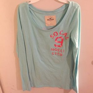 Turquoise Long Sleeved Top