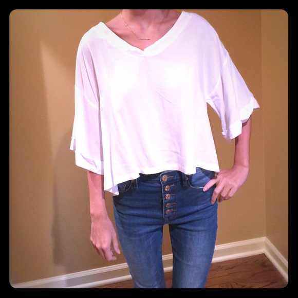 Large Piko Crop Top