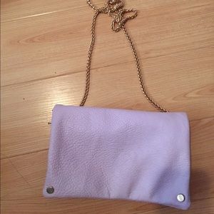 Lavender shoulder bag
