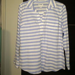 Half way button shirt