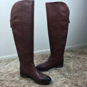 Sole Society Shoes - Leather Riding Boot Sole Society Shoes - Leather Riding Boot