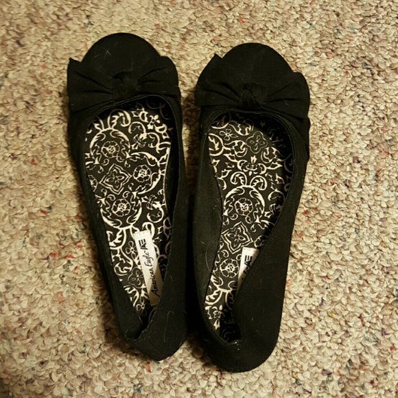 Black flats