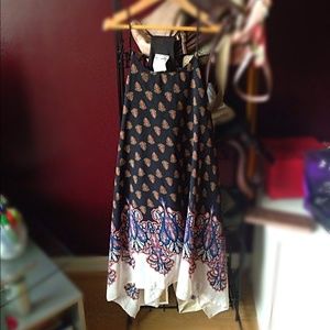 Halter chiffon dress