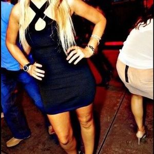 Guess Body Con Bandage Dress