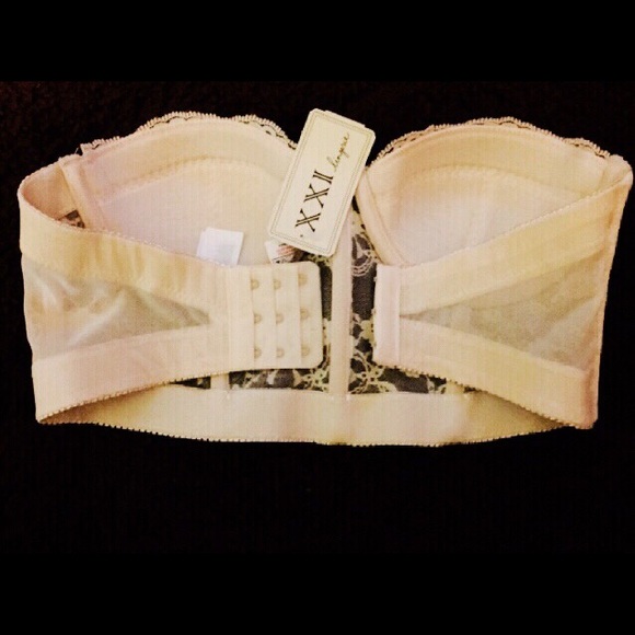 ❗️SOLD❗️Forever 21 Bustier Corset Crop Top - Picture 2 of 3