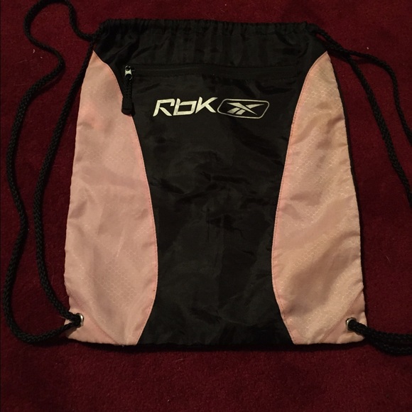 Black & Pink Reebok Bag