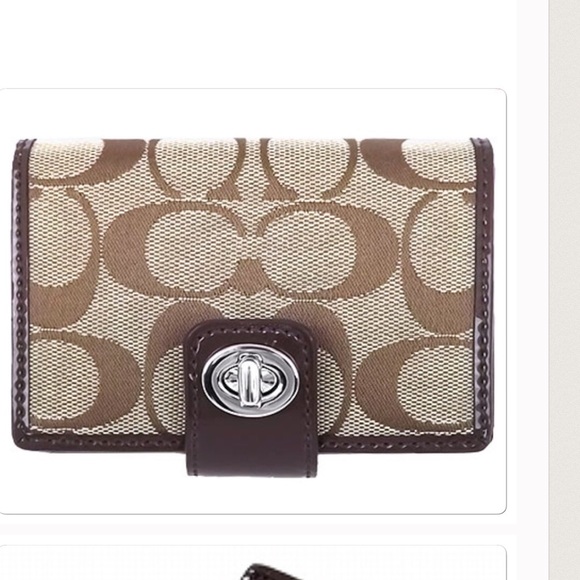 NWT Coach Khaki signature wallet - Picture 2 of 8