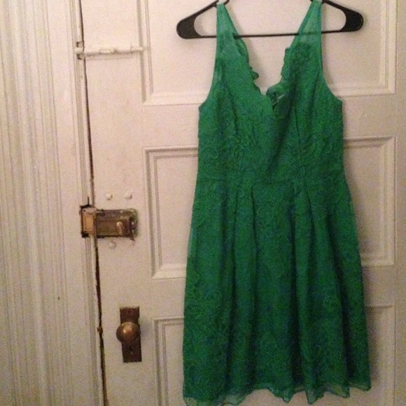 Yoana Baraschi Cloverlace Dress (Anthropologie) -4