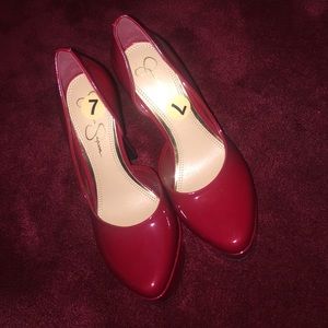 Jessica Simpson Red Pumps