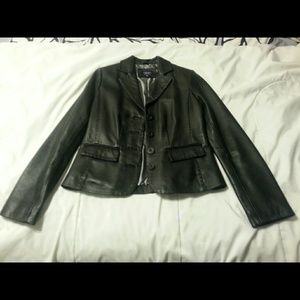 Leather jacket
