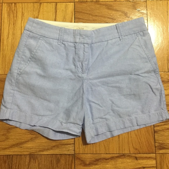 J Crew light blue shorts