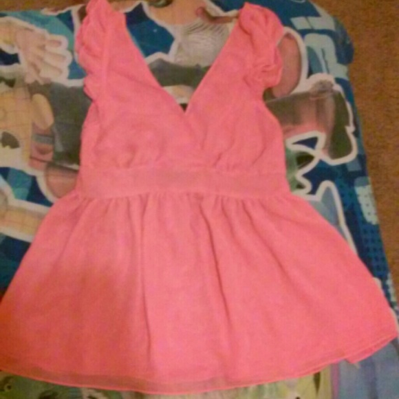 Light pink top