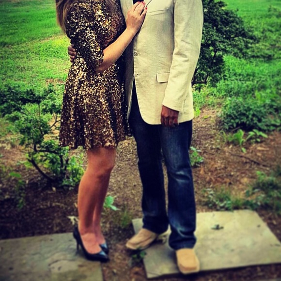 Gold New Year’s Eve dress! - Picture 3 of 3