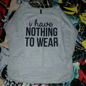 I have nothing to wear sweater