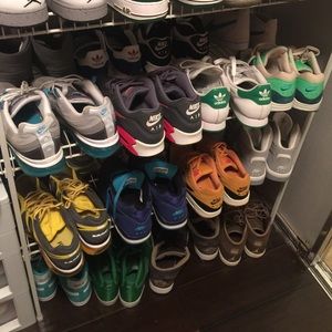 Jordan's, lebrons, airmax etc most are unworn