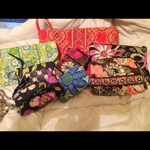 Vera Bradley Bundle- wallets/wristlets & more