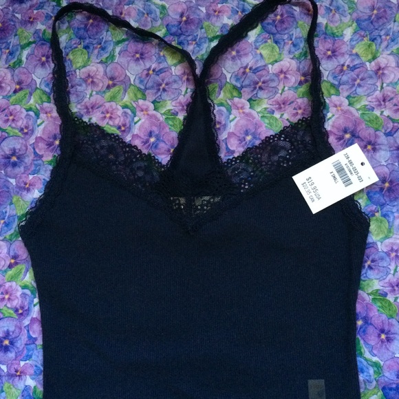 Hollister lace tank top
