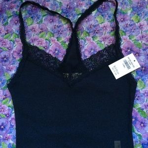 Hollister lace tank top