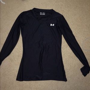 Under Armor Fitter Black Long Sleeve