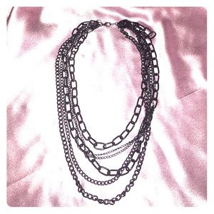 Multi chain necklace