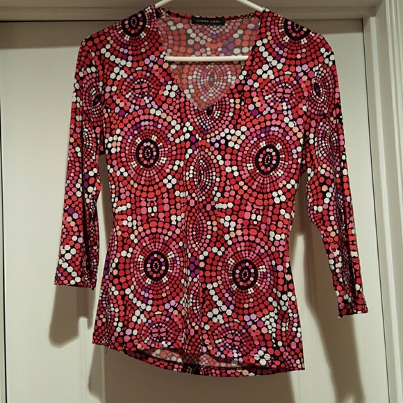 Fun Radial Patterned Top