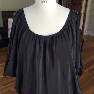 Chelsea Flower silk blouse with beading