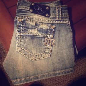 Size 27 Miss Me Jean Shorts
