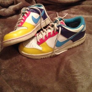 90s inspired Nike shoes
