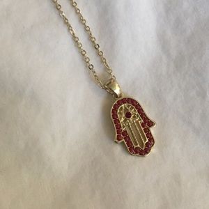 Red hamsa necklace🚨FINAL PRICE