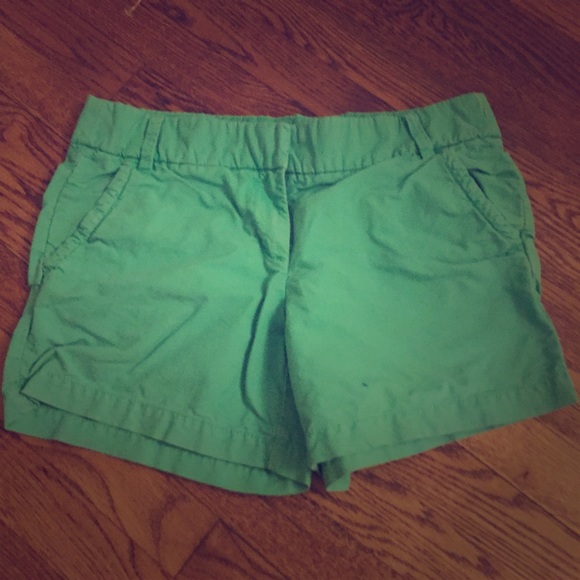J Crew blue-green shorts size 8