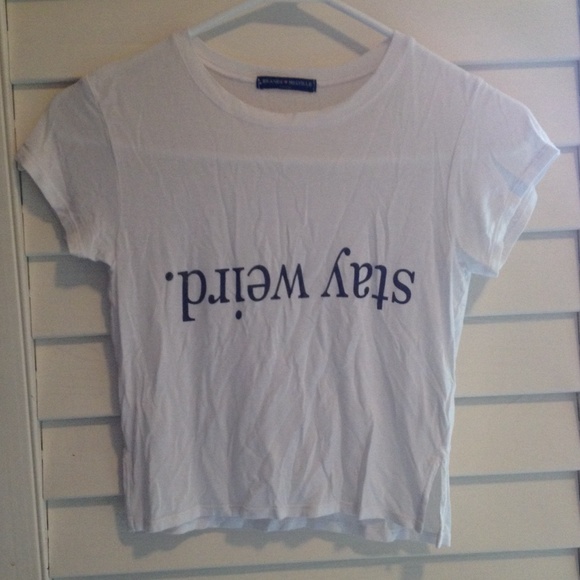 Brandy stay weird top