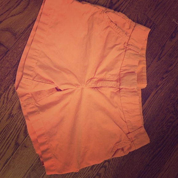 J Crew orange sherbet shorts size 8