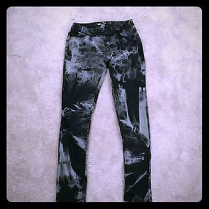 Black Distressed Skinny Jeans