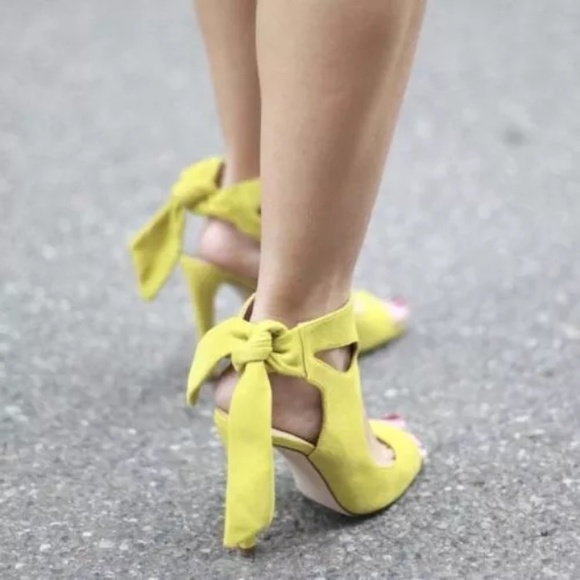 Zara Leather High Heel Sandals 6 - Picture 3 of 4